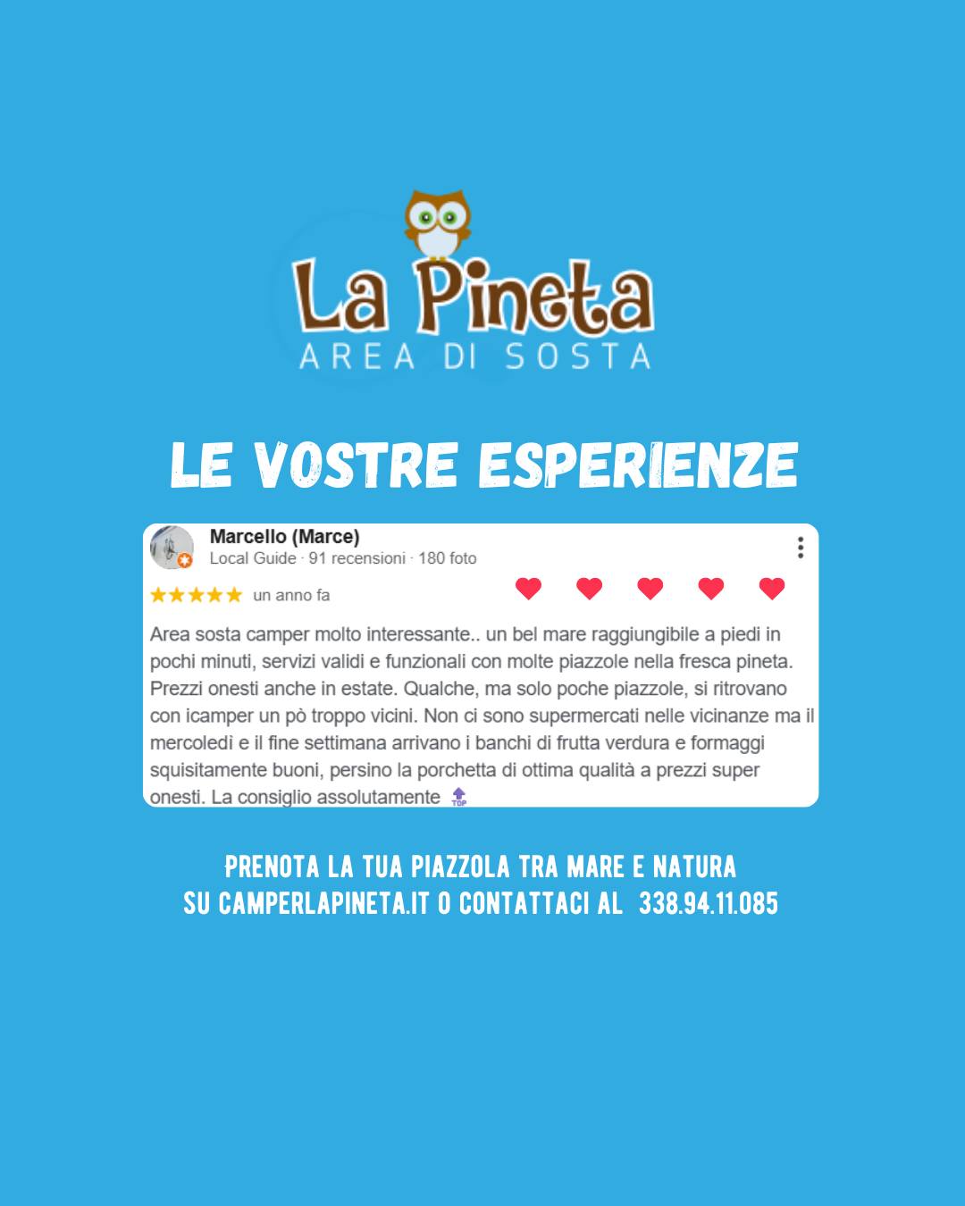 pineta review
